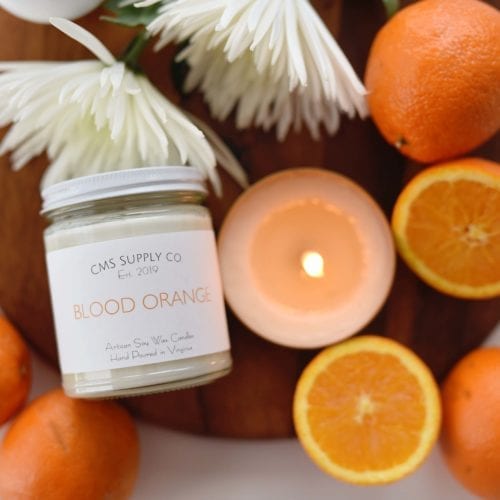 Blood Orange - 9 oz Pure Soy Wax Candle