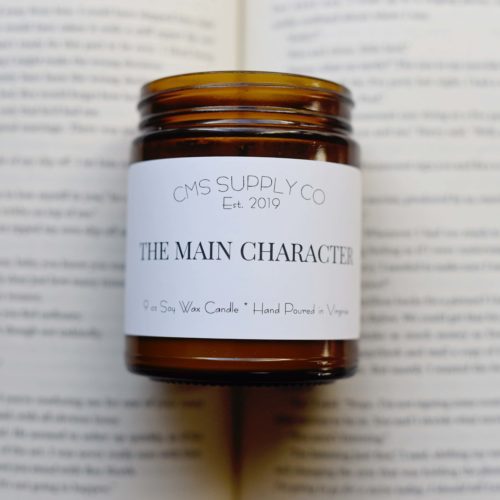 The Main Character - Bookish Candle - 9oz Soy Wax Candle