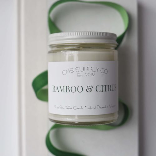 Bamboo & Citrus - 9oz Soy Wax Candle