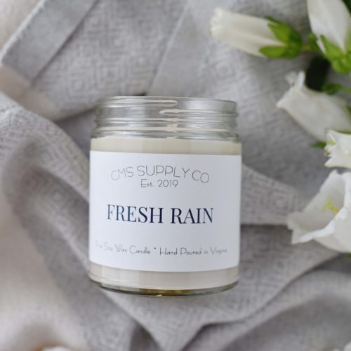 Fresh Rain - 9oz Soy Wax Candle