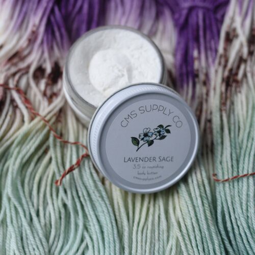 Body Butter - Lavender Sage Scented Lotion - 3.5oz